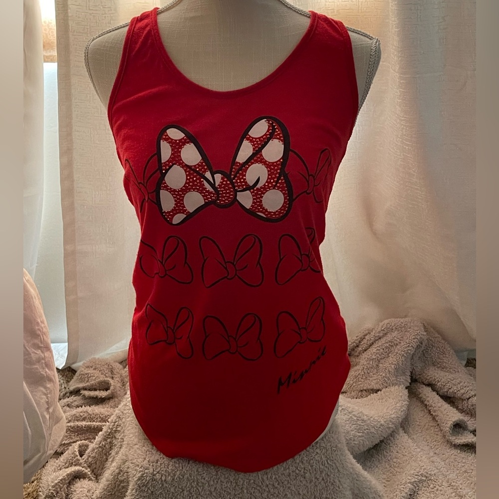 Authentic Disney parks Minnie Mouse tank top
